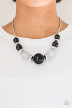 Load image into Gallery viewer, Necklace Daytime Drama - Black N2076