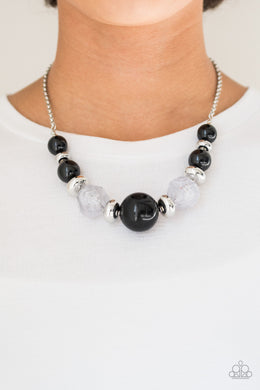 Necklace Daytime Drama - Black N2076