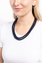 Load image into Gallery viewer, Necklaces Woman Of The Century - Blue Pearls N2423