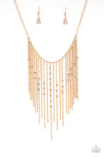 Load image into Gallery viewer, Necklace First Class Fringe - Gold N96