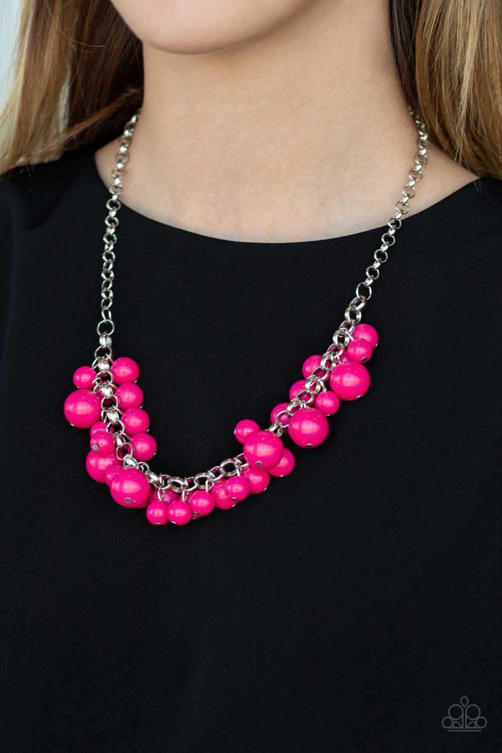 Necklace Walk This BROADWAY - Pink N137
