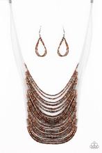 Load image into Gallery viewer, Necklace Catwalk Queen - Multi Copper N2107