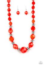 Load image into Gallery viewer, Necklace Dine and Dash Red N462