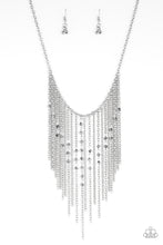 Load image into Gallery viewer, Necklace First Class Fringe - Silver LOP N96