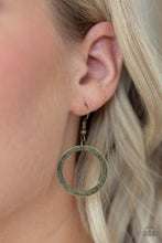 Load image into Gallery viewer, Necklace In Full Orbit  - Brass Final