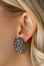 Load image into Gallery viewer, Earrings Daring Dazzle - Black ♥ Post