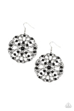 Load image into Gallery viewer, Earrings Rainbow Dew - Black E2118