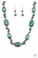 Load image into Gallery viewer, Necklace Gatherer Glamour - Blue N109