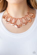 Load image into Gallery viewer, Necklace Teardrop Envy - Copper N318