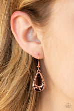 Load image into Gallery viewer, Necklace Teardrop Envy - Copper N318