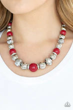 Necklace Weekend Party - Red N460