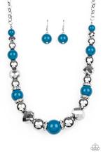 Load image into Gallery viewer, Necklace Weekend Party - Blue N460