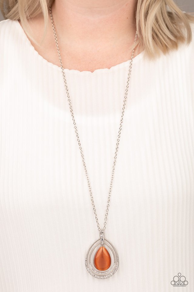 Necklace Glow and Tell Orange N2012