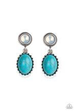 Load image into Gallery viewer, Earrings Western Oasis - Blue E54
