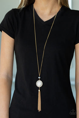 Necklace Sparkling Spectacle - Gold N215