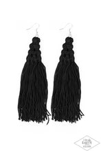 Load image into Gallery viewer, Earrings Magic Carpet Ride - Black E504