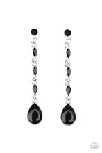 Load image into Gallery viewer, Earrings Must Love Diamonds - Black E2120