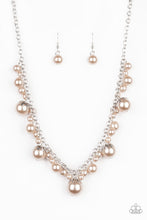Load image into Gallery viewer, Necklaces Uptown Pearls - Brown N2217