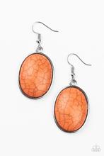 Load image into Gallery viewer, Earrings Serenely Sediment - Orange E115