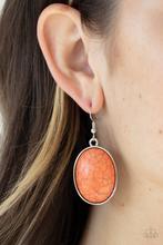 Earrings Serenely Sediment - Orange E115