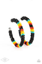 Load image into Gallery viewer, Earrings Bodaciously Beaded - Black