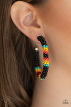 Load image into Gallery viewer, Earrings Bodaciously Beaded - Black