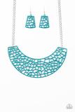 Load image into Gallery viewer, Necklace Powerful Prowl - Blue N107
