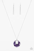Load image into Gallery viewer, Necklace SETTING THE FASHION - PURPLE N2013