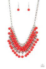 Load image into Gallery viewer, Necklaces Jubilant Jingle - Red N468
