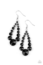 Load image into Gallery viewer, Earrings Here GLOWS Nothing! - Black E2111