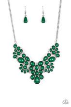 Load image into Gallery viewer, Necklace Bohemian Banquet - Green  N338