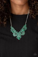 Load image into Gallery viewer, Necklace Bohemian Banquet - Green  N338