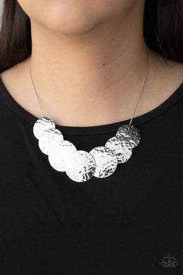 Necklaces RADIAL Waves - Silver N402