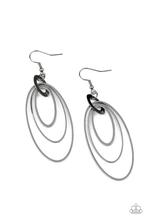 Load image into Gallery viewer, Earring ~ Shimmer Surge - Black E2019