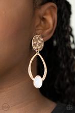 Earrings Opal Obsession - Rose Gold ♥ Clip-On V1