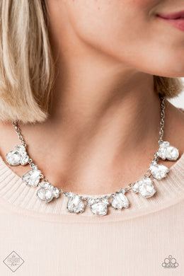 Necklaces BLING to Attention - White N367