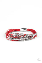 Load image into Gallery viewer, Bracelets Star-Studded Affair - Red B283 Americana S129