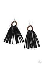 Load image into Gallery viewer, Earrings Easy To PerSUEDE - Black E152