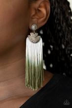 Earrings DIP It Up - Green E346
