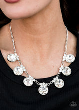 Load image into Gallery viewer, Necklace GLOW-Getter Glamour - White N363