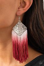 Earrings DIP The Scales - Red E232