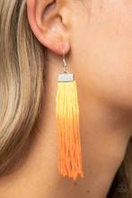 Earrings Dual Immersion - Orange E119