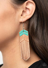 Load image into Gallery viewer, Earrings DESERT TRAILS - BLUE E67