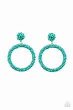 Load image into Gallery viewer, Earrings Be All You Can BEAD - Blue E79  Final