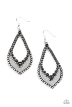 Load image into Gallery viewer, Earrings Essential Minerals - Black E2093