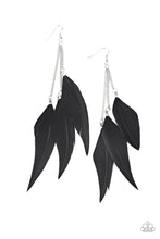 Load image into Gallery viewer, Earrings West Side Western - Black E2106