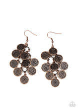 Load image into Gallery viewer, Earrings Blushing Blooms - Copper E261