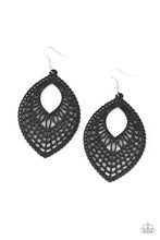 Load image into Gallery viewer, Earrings One Beach At A Time - Black E2116