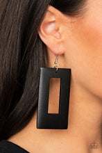 Earrings Totally Framed - Black 2104