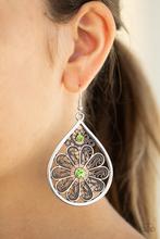 Earrings Whimsy Dreams - Green E2062